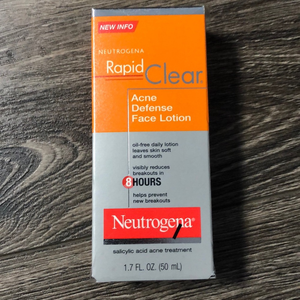 Neutrogena rapid clear acne defense face lotion